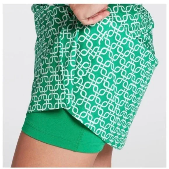Lady Hagen NWT Sz 14 Links Green Turf Women's 17" Wrap Golf Skort - Picture 7 of 7